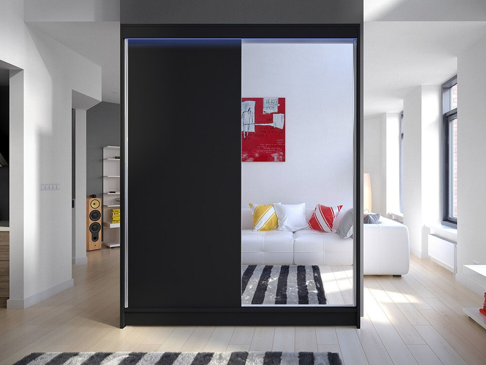 Armoire Closico Vastor I (Noir)