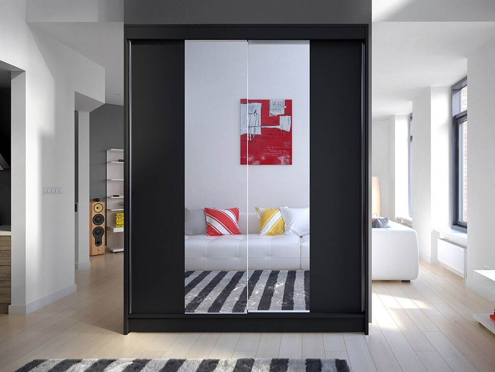 Armoire Closico Vastor II (Noir)