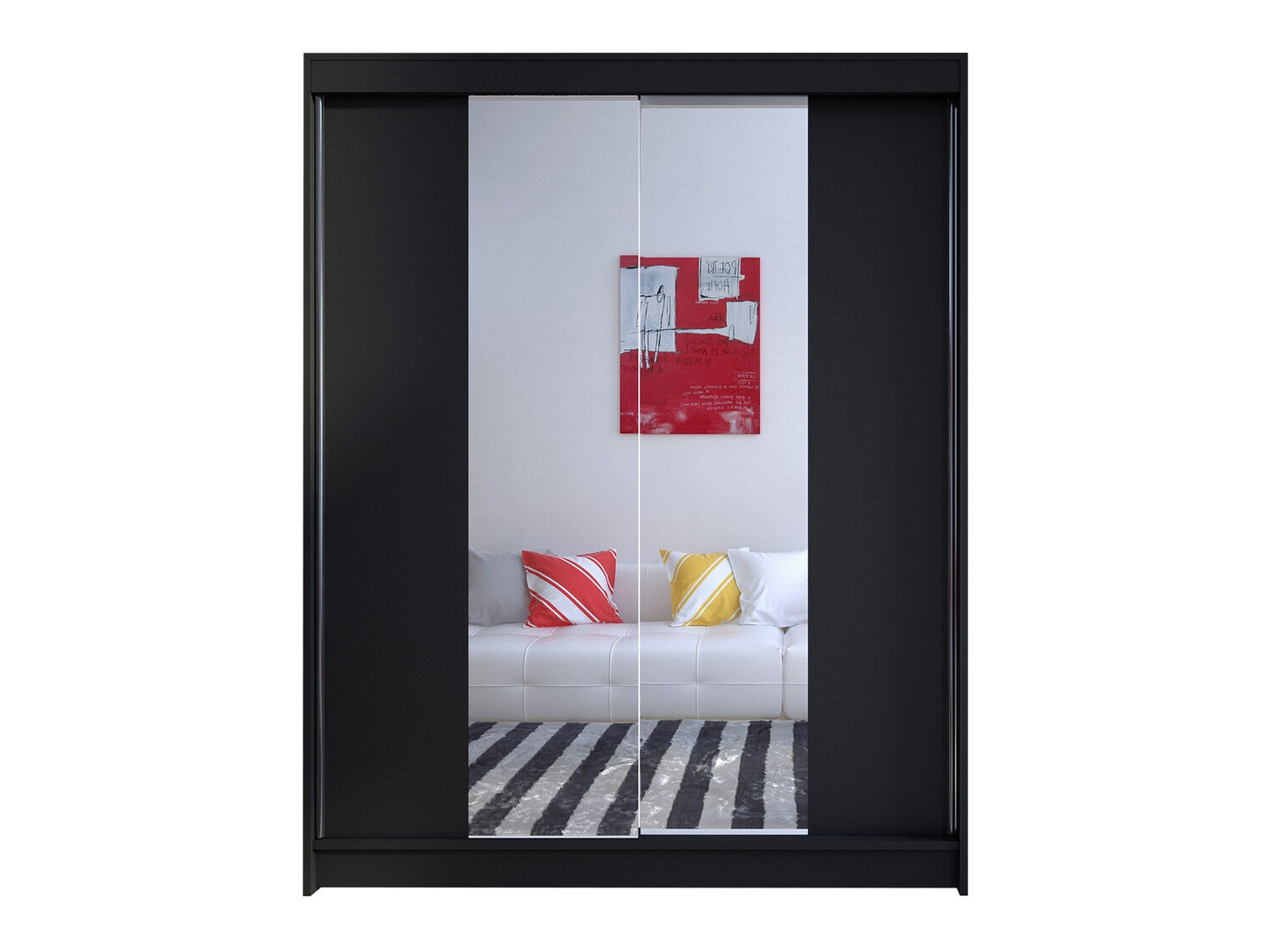 Armoire Closico Vastor II (Noir)