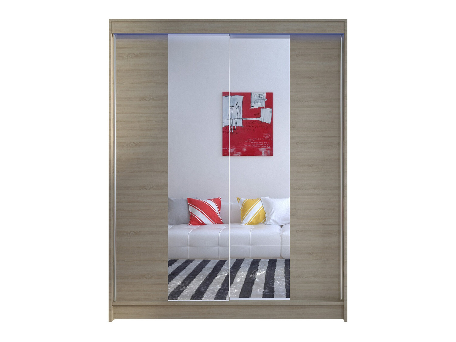 Armoire Closico Vastor II (Sonoma chêne)