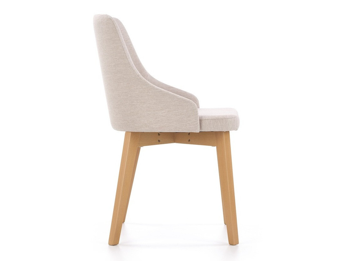 Chaise Houston 577 (Crème + Chêne)