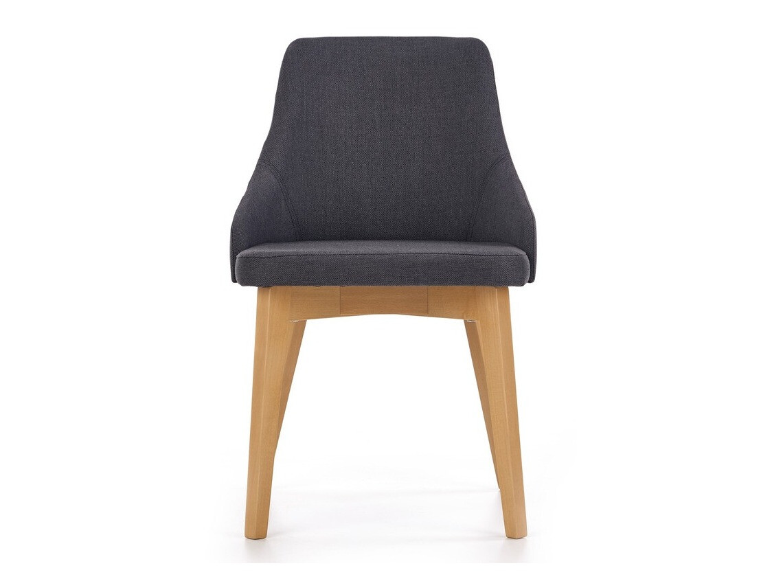 Chaise Houston 577 (Gris foncé + Chêne)