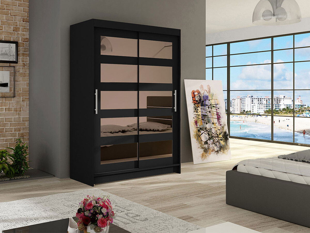 Armoire Closico Pacron IV (Noir)
