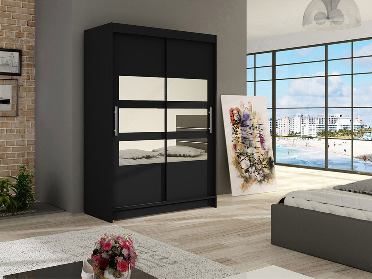 Armoire Closico Pacron V (Noir)