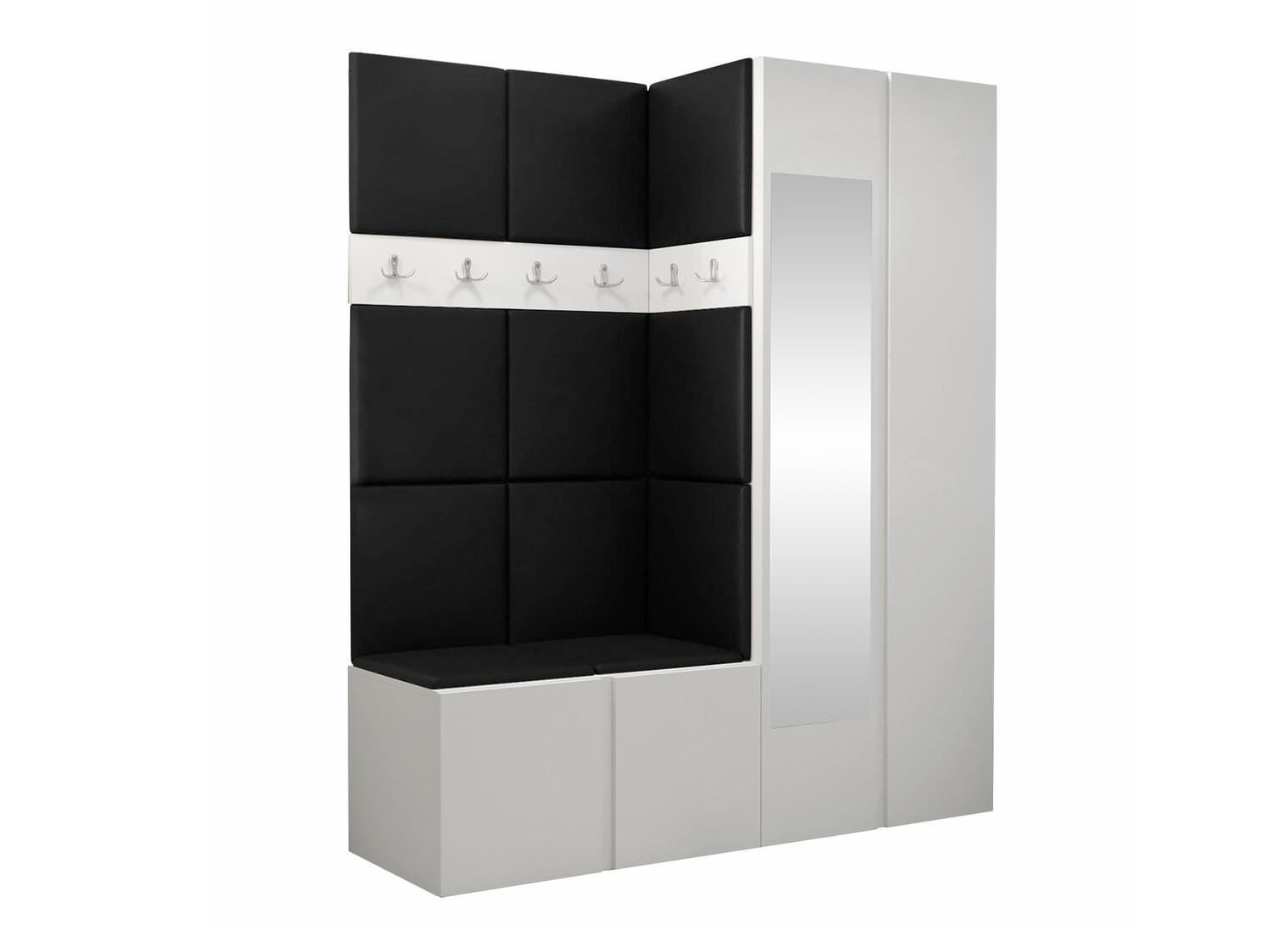 Meuble d'entrée Pinis X (Faux cuir Soft 011)