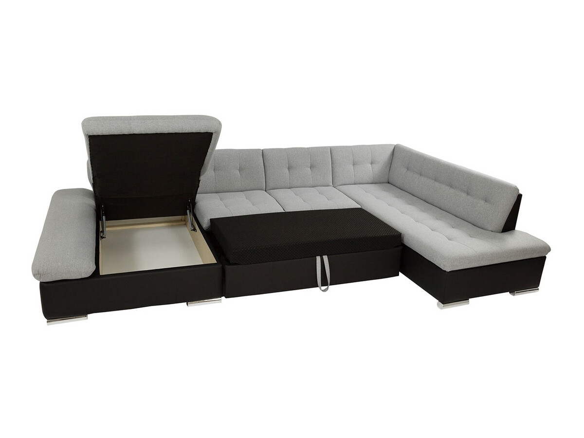Canapé d'angle Comfivo Tilia II (Venus Velvet 2918 + Magic Velet 2258)