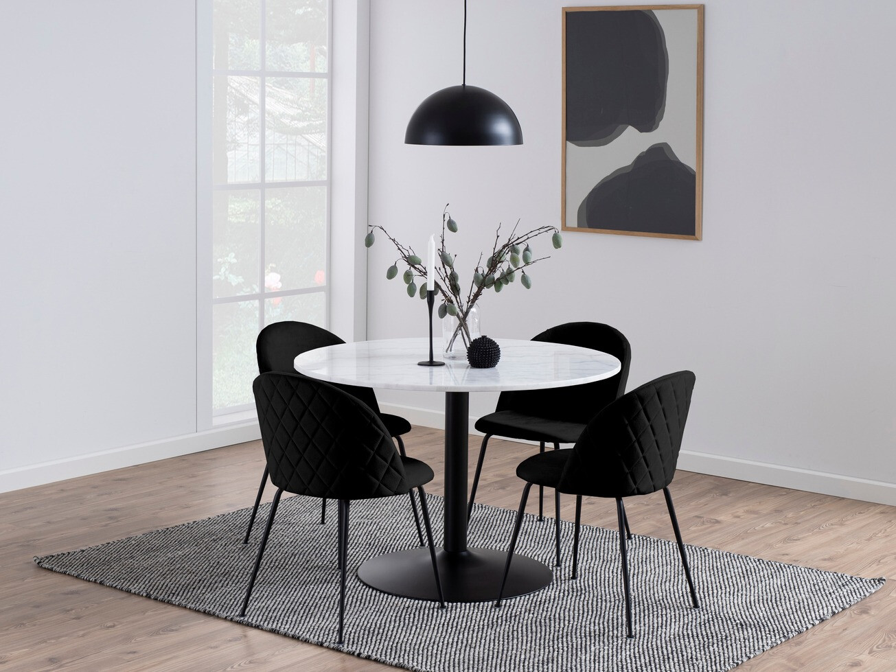 Chaise Norsica 306 (Noir)