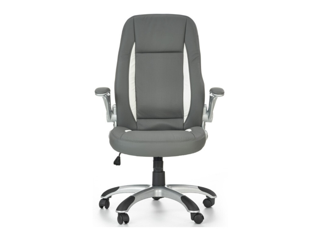 Chaise de bureau Houston 569 (Gris + Blanc)