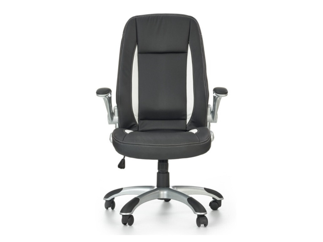 Chaise de bureau Houston 569 (Noir + Blanc)