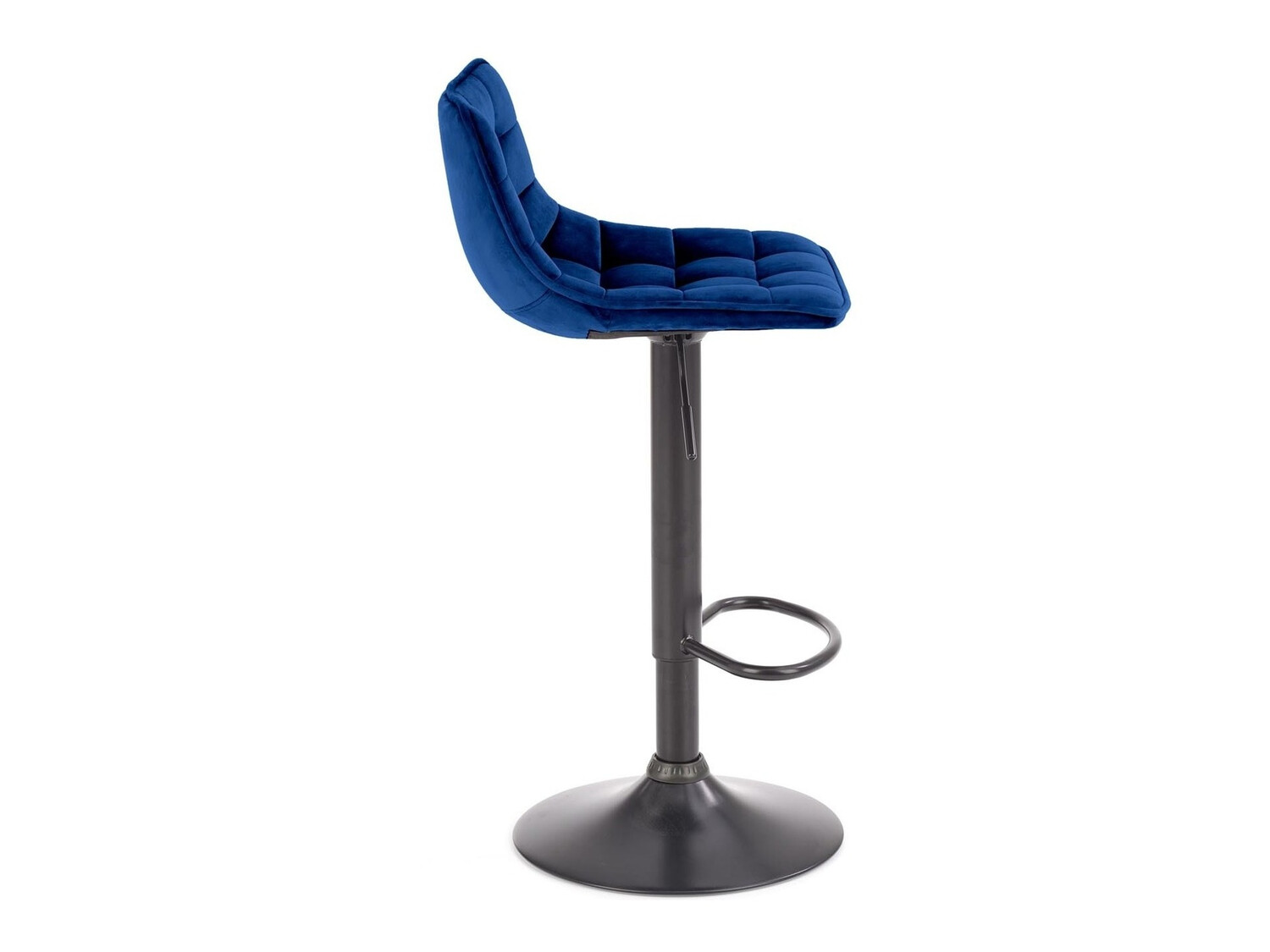Chaise de bar mi-hauteur Houston 964 (Bleu foncé)