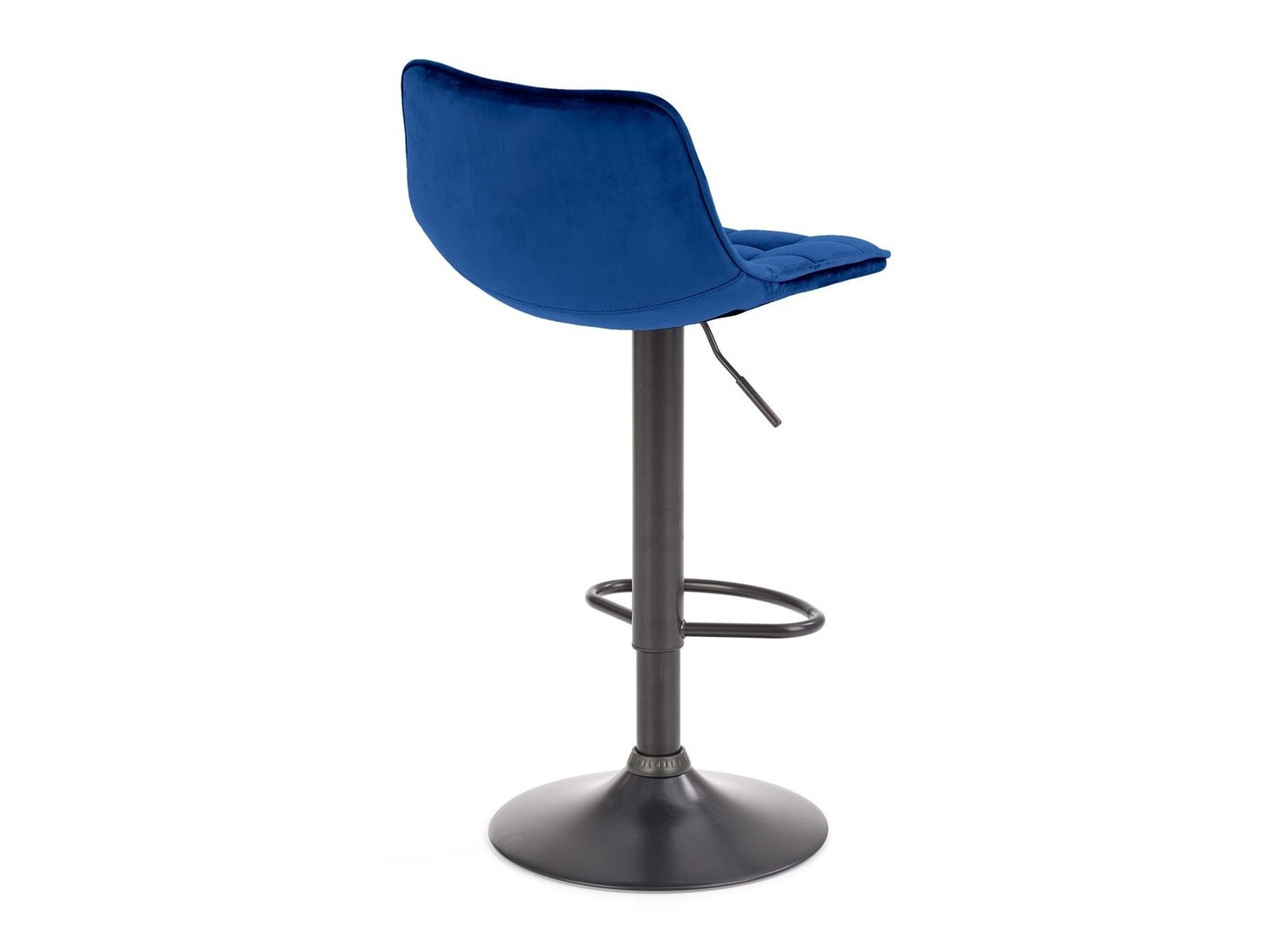 Chaise de bar mi-hauteur Houston 964 (Bleu foncé)
