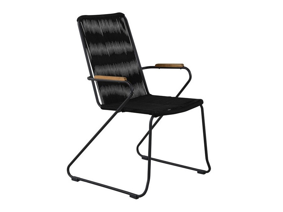 Chaise de jardin Dallas 3463 (Noir)
