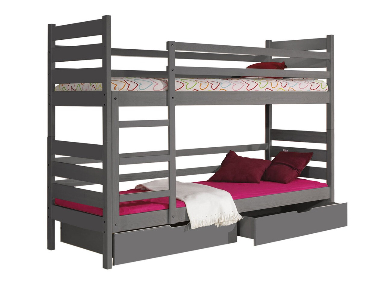 Lit superposé Ogden 100 (Anthracite)