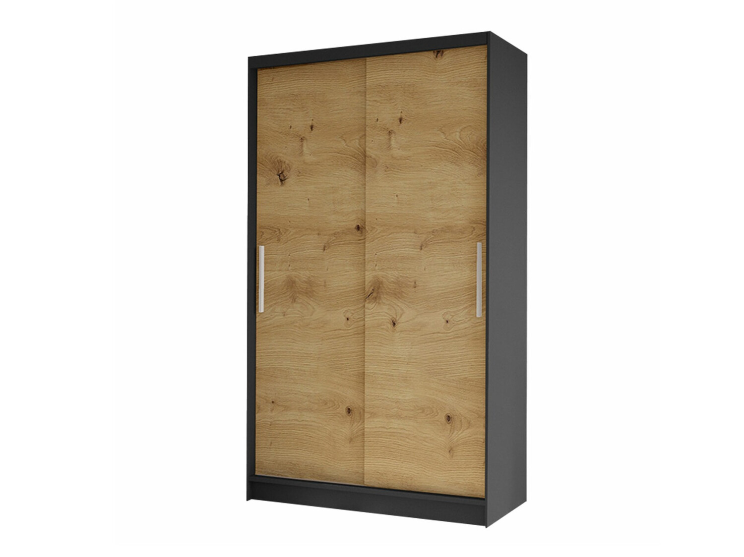 Armoire Closico Structor I (Noir + Chêne Artisan)