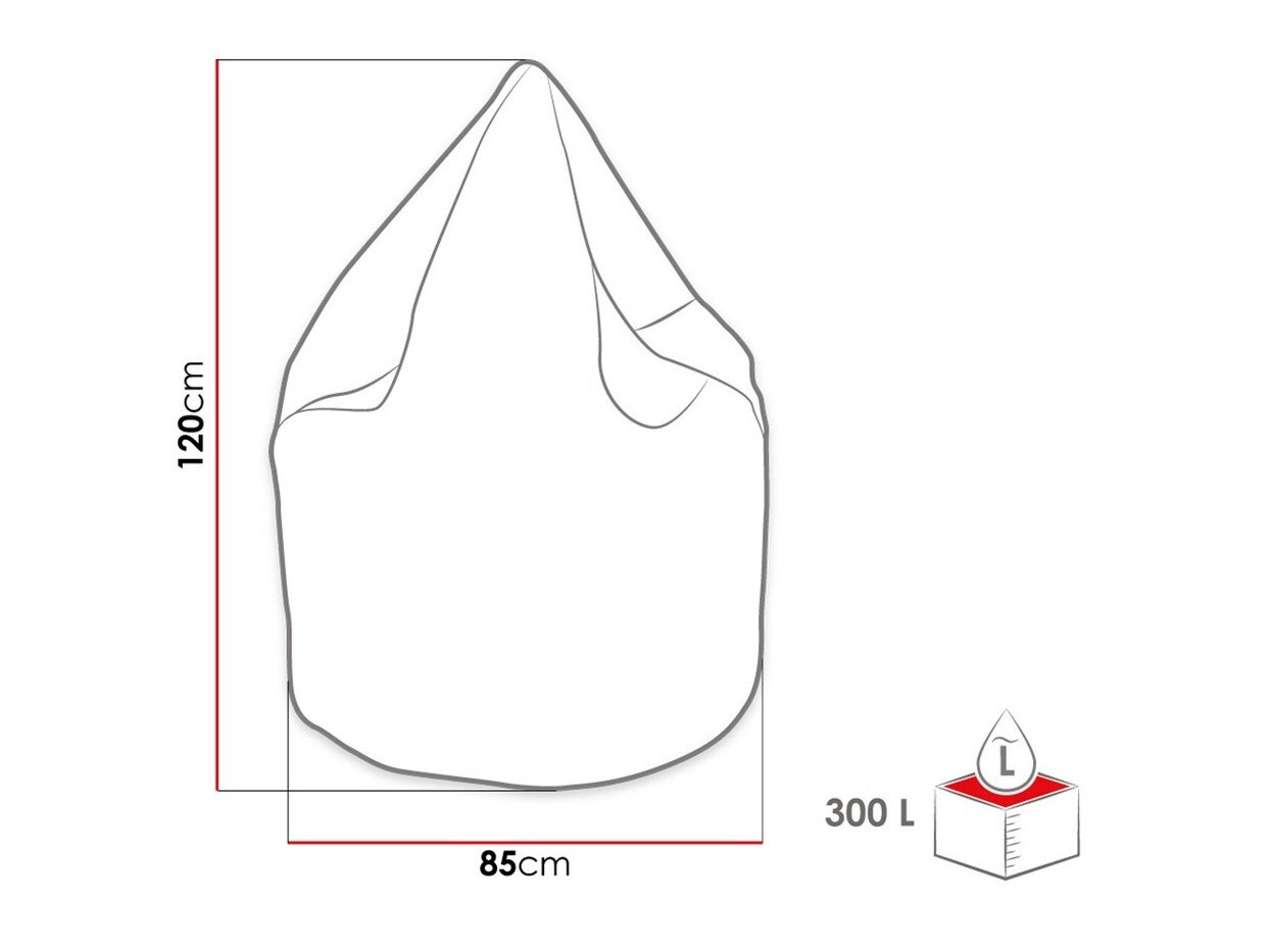 Pouf poire Comfivo 283 (Lux 05)
