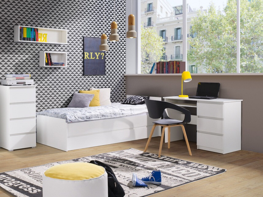 Lit Cirdora 107 (Blanc)