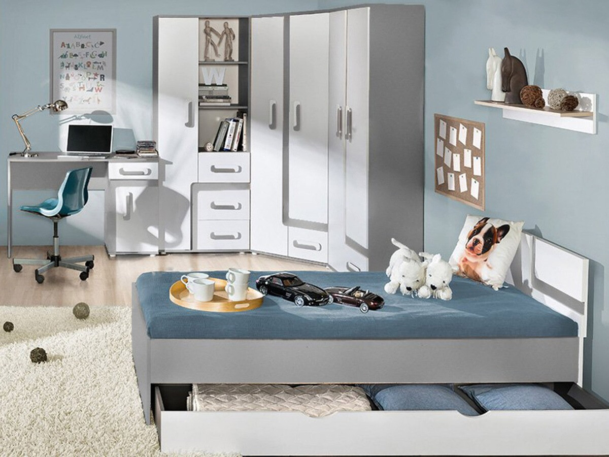 Lit Levtala 112 (Anthracite + Blanc + Rose)
