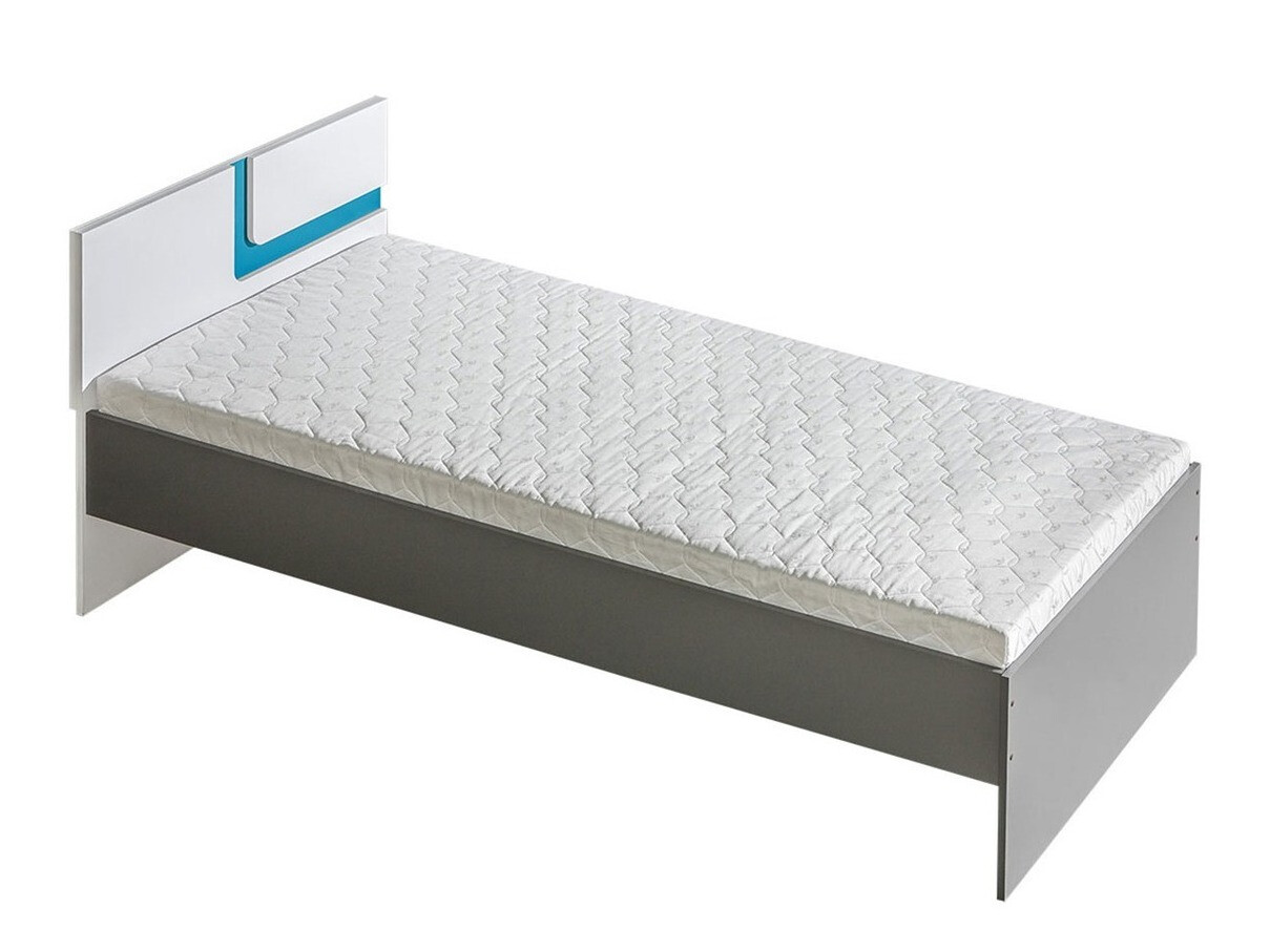 Lit Levtala 112 (Anthracite + Blanc + Turquoise)