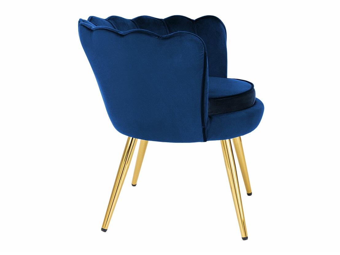Fauteuil Comfivo Univae (Bleu + Doré)