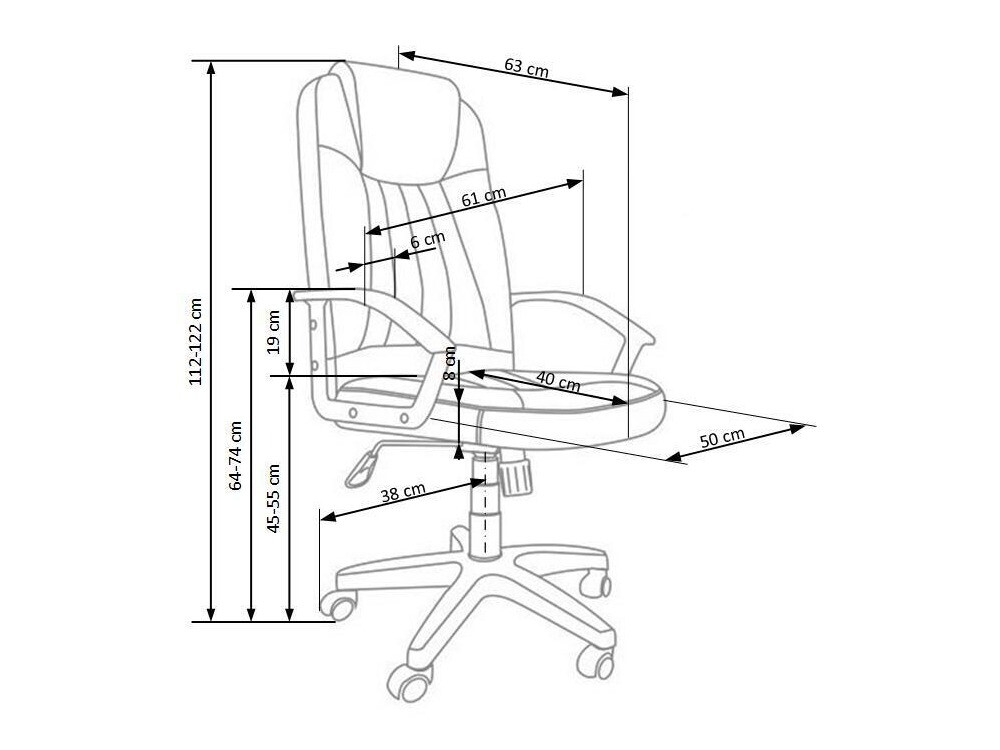 Chaise de bureau Houston 199