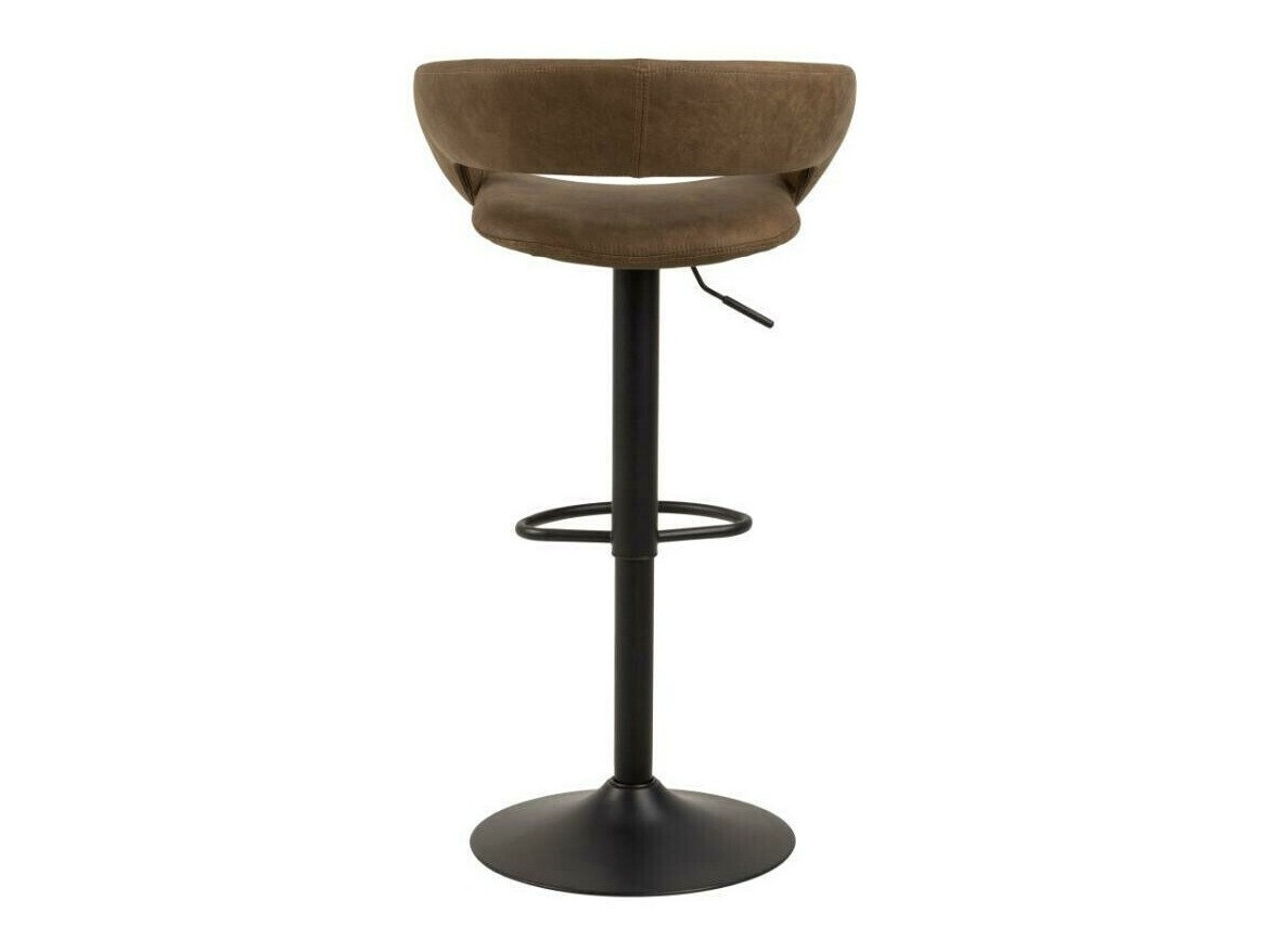 Chaise de bar mi-hauteur Norsica 280 (Marron + Noir)