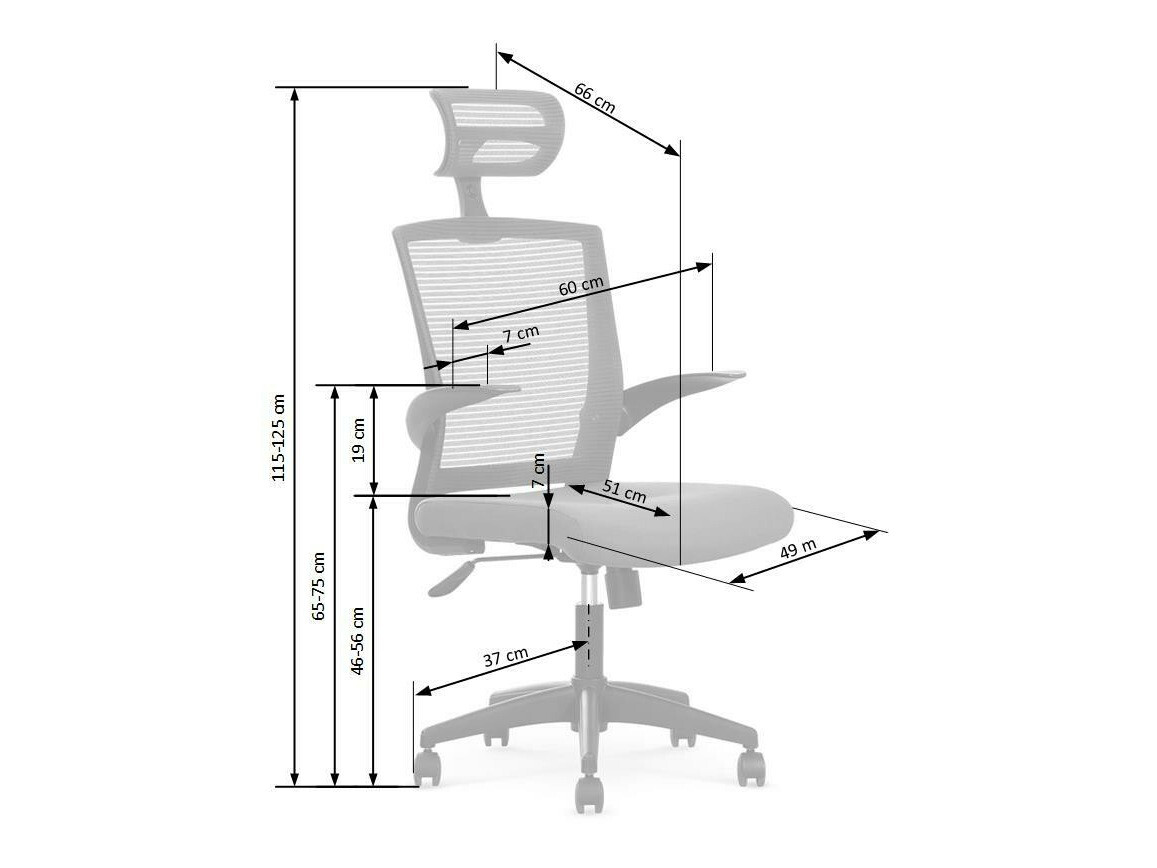 Chaise de bureau Houston 585