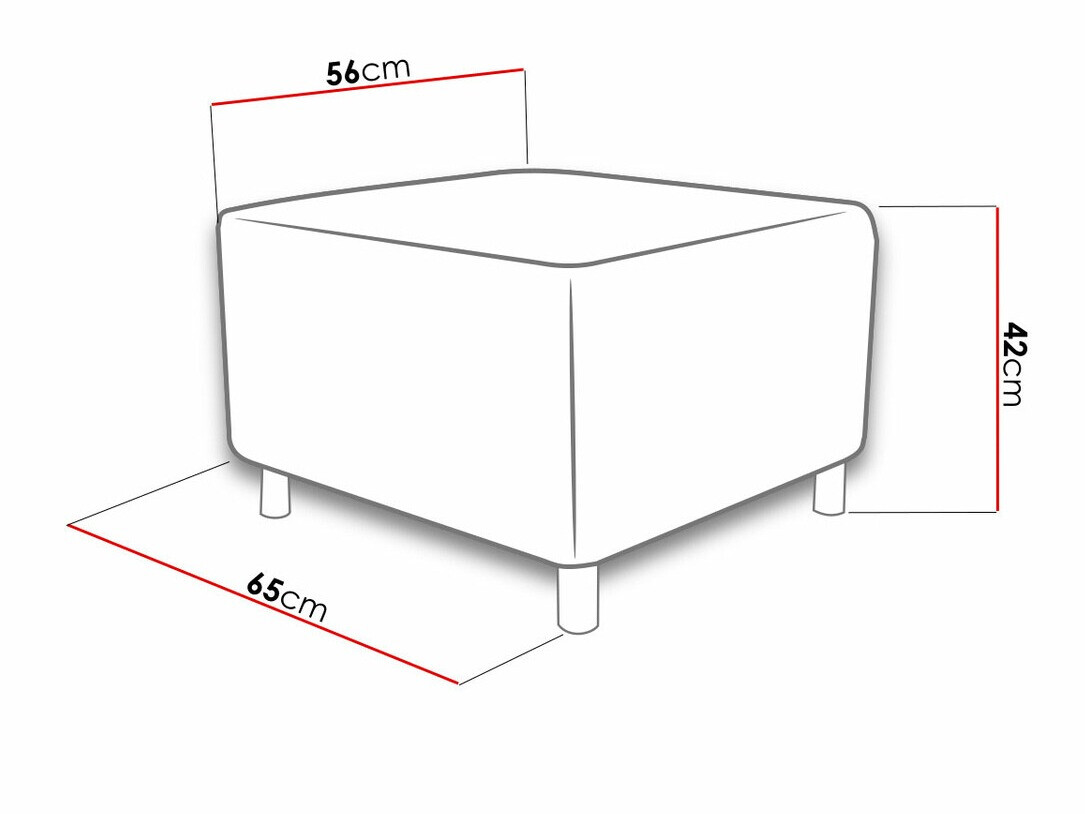 Pouf Comfivo 126 (Kronos 29)