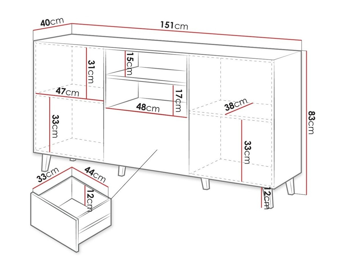 Commode Dicto (Blanc)