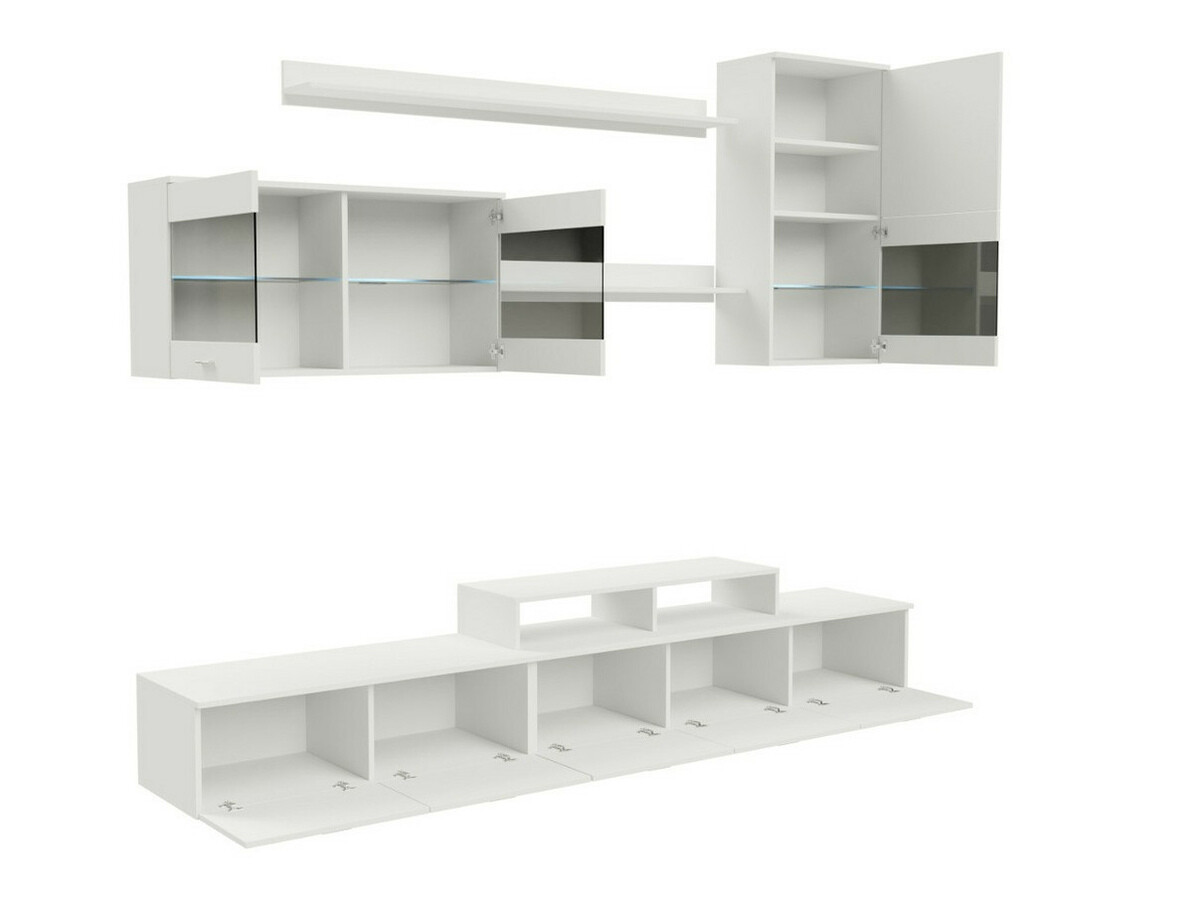 Ensemble de salon Charlotte 105 (Prune + Noir brillant + Prune)