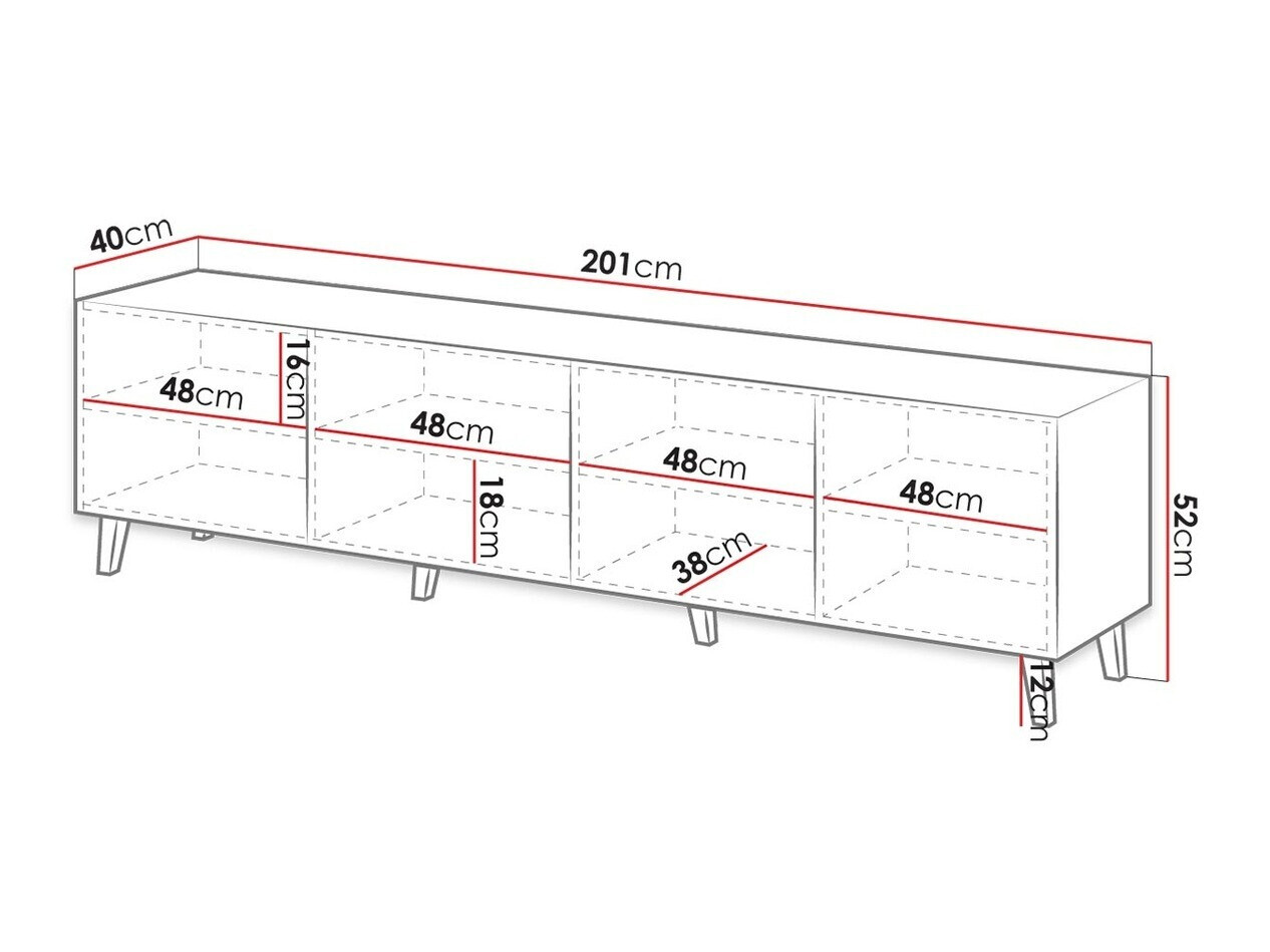 Meuble TV Dicto I (Blanc)