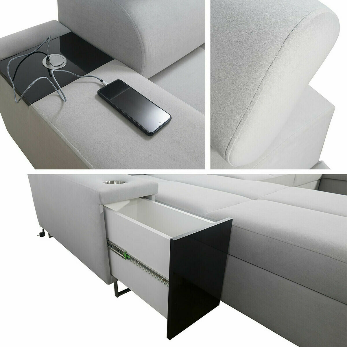 Canapé d'angle Sarasota 135 (Sawana 21 + Sawana 14)