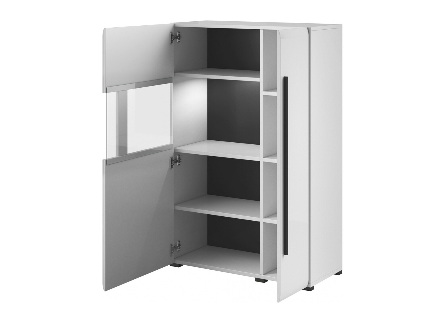 Buffet Ophsalu 105 (Blanc + Blanc brillant)
