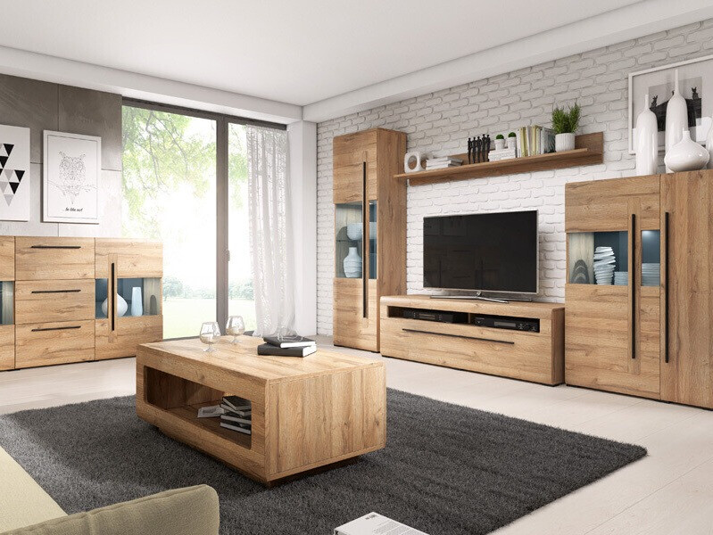 Meuble TV Ophsalu 104 (Grandson chêne)