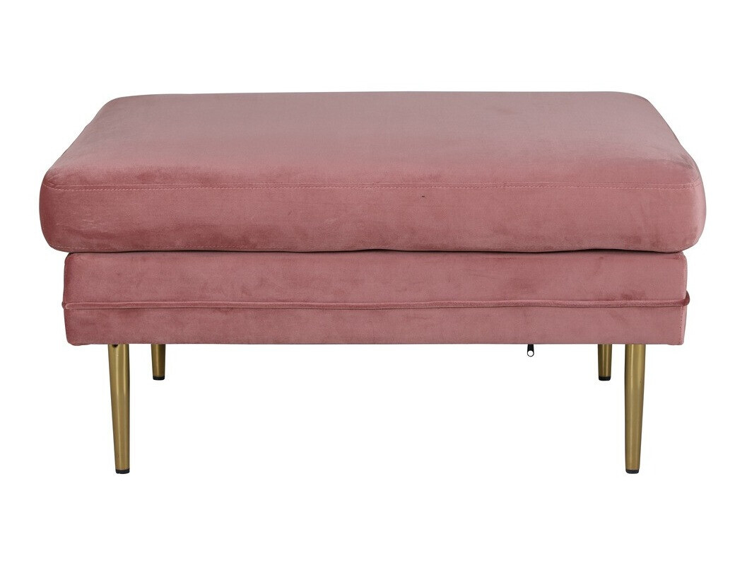 Banc rembourré Dallas 2653 (Rose + Doré)