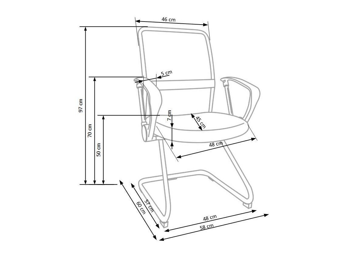 Chaise de bureau Houston 107