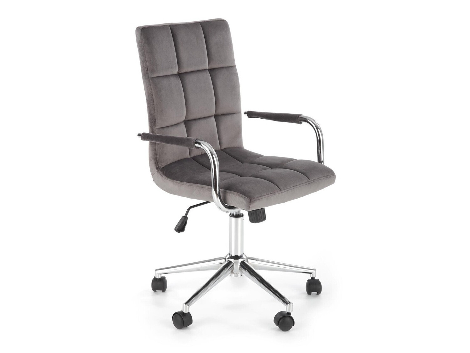 Chaise de bureau Houston 1198 (Gris + Argent)