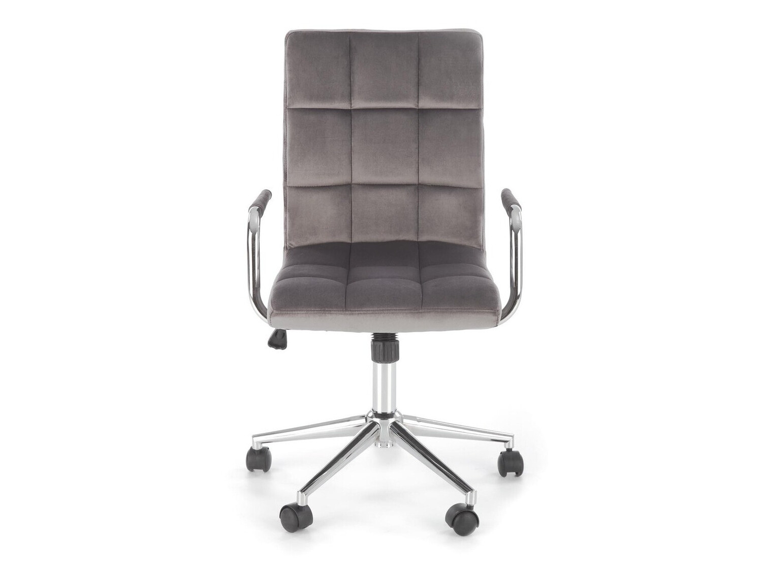 Chaise de bureau Houston 1198 (Gris + Argent)