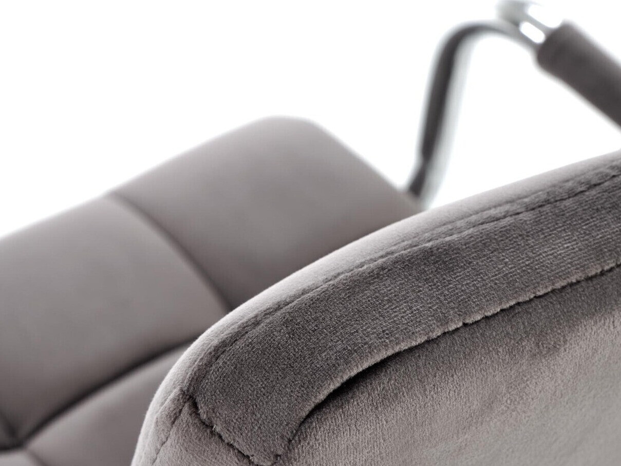 Chaise de bureau Houston 1198 (Gris + Argent)