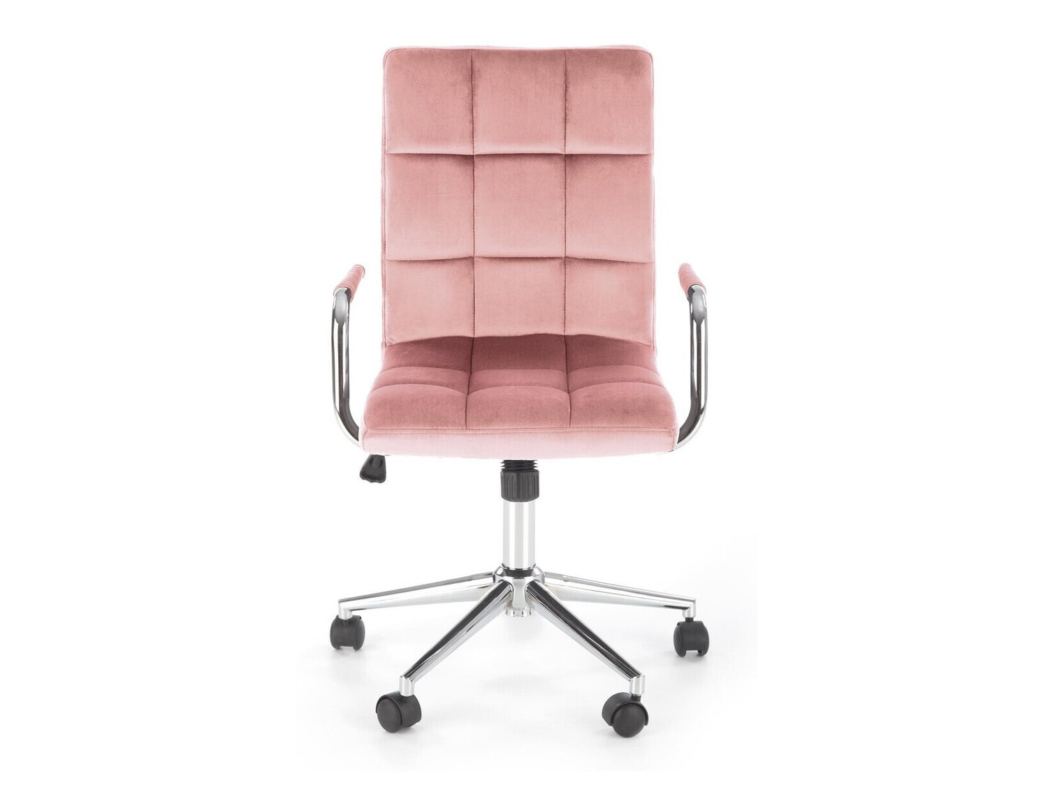 Chaise de bureau Houston 1198 (Rose clair + Argent)