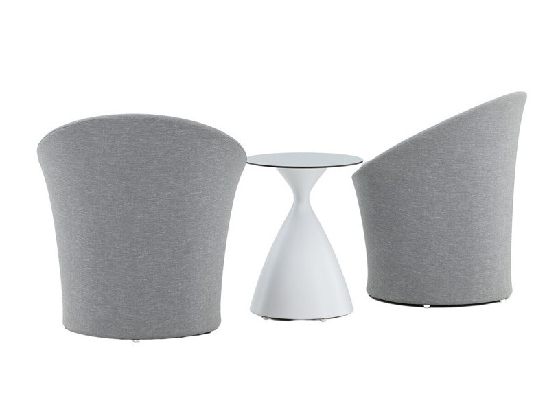 Ensemble de balcon Dallas 3118 (Blanc + Noir)