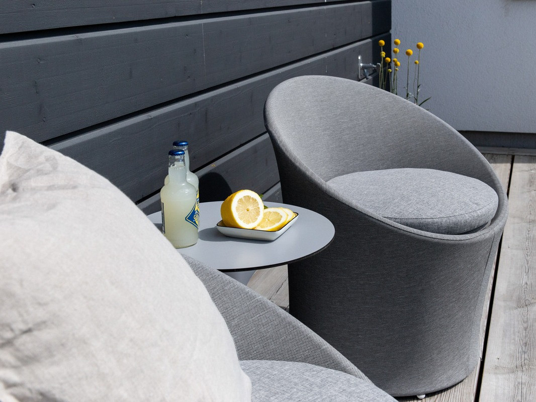 Ensemble de balcon Dallas 3118 (Blanc + Noir)