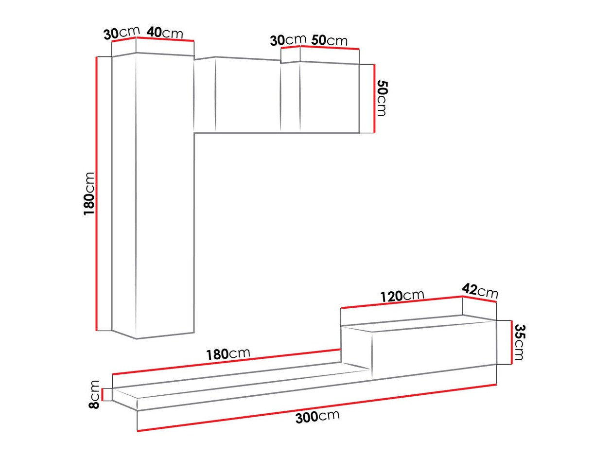 Ensemble de salon Charlotte 112