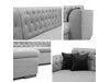 Chesterfield canapé d'angle Comfivo 255 (Magic Velvet 2240 + Magic Velvet 2217)