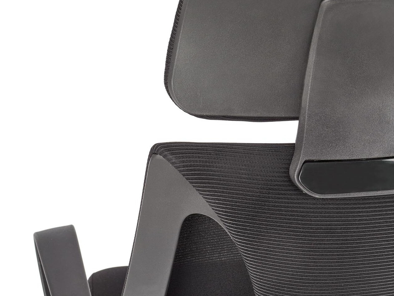 Chaise de bureau Houston 1080 (Noir)
