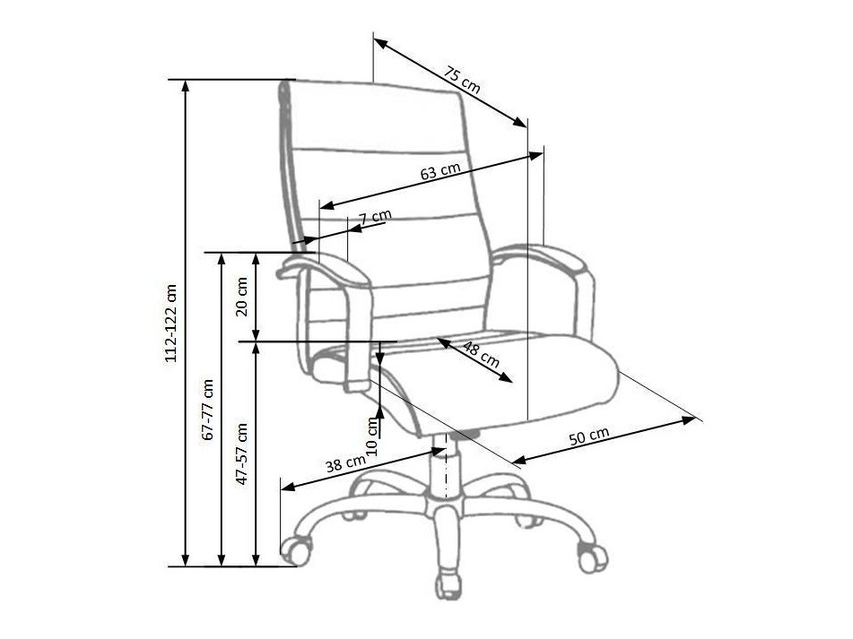 Chaise de bureau Houston 197