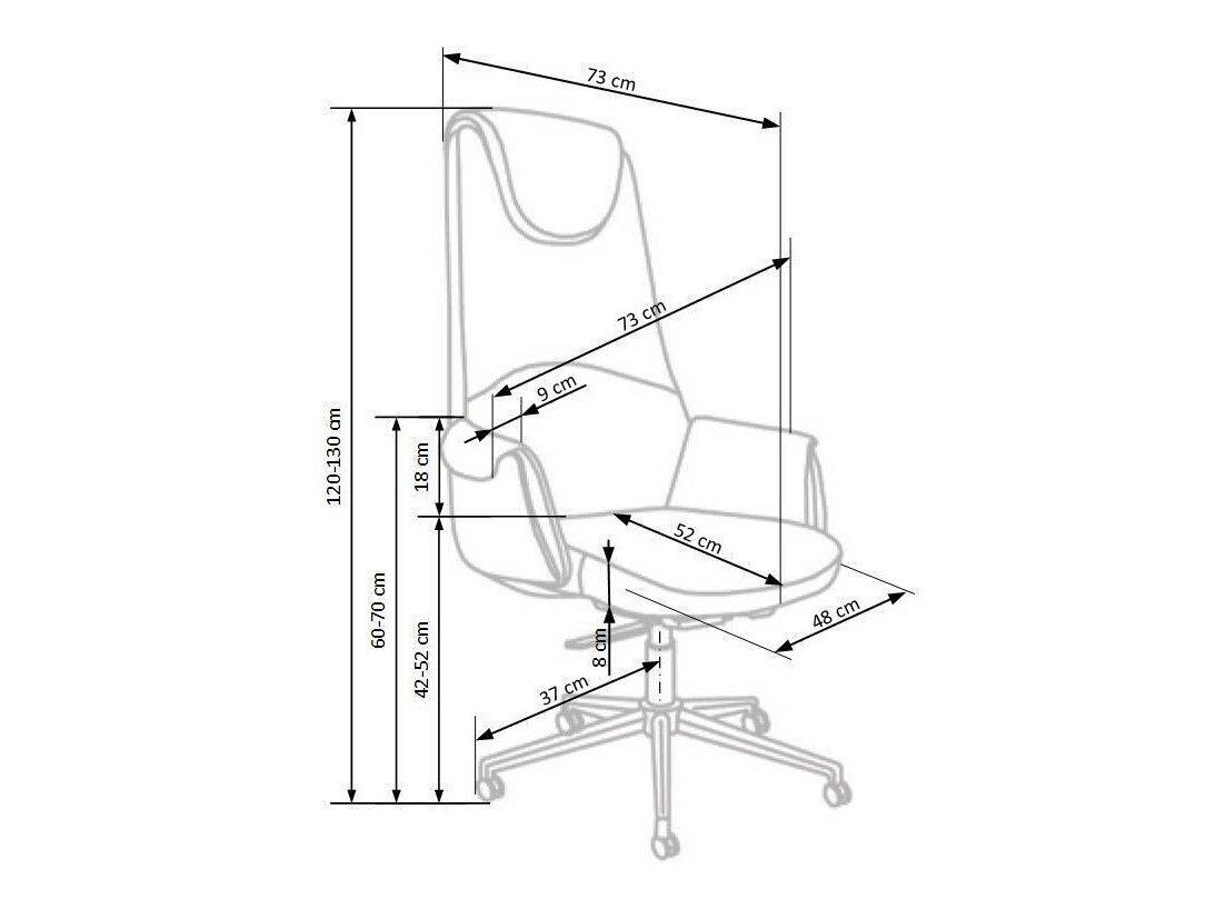 Chaise de bureau Houston 671