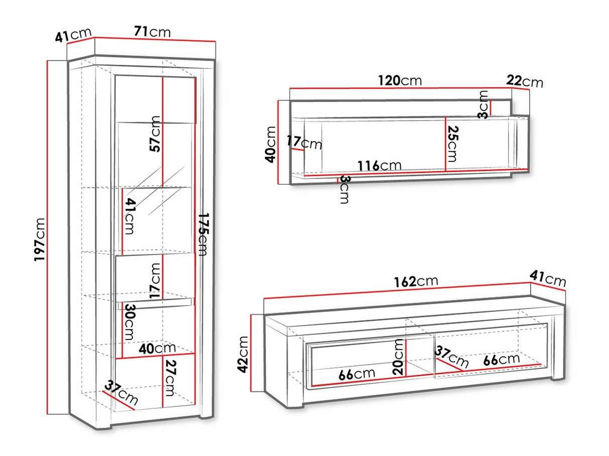 Ensemble de salon Etrmona 118
