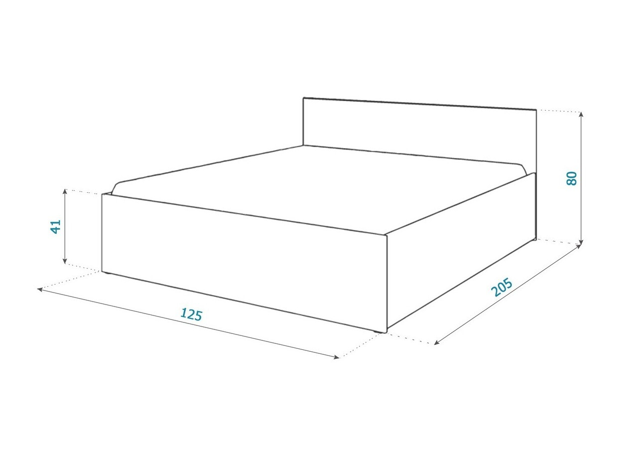 Lit Aurora 157 (Blanc)