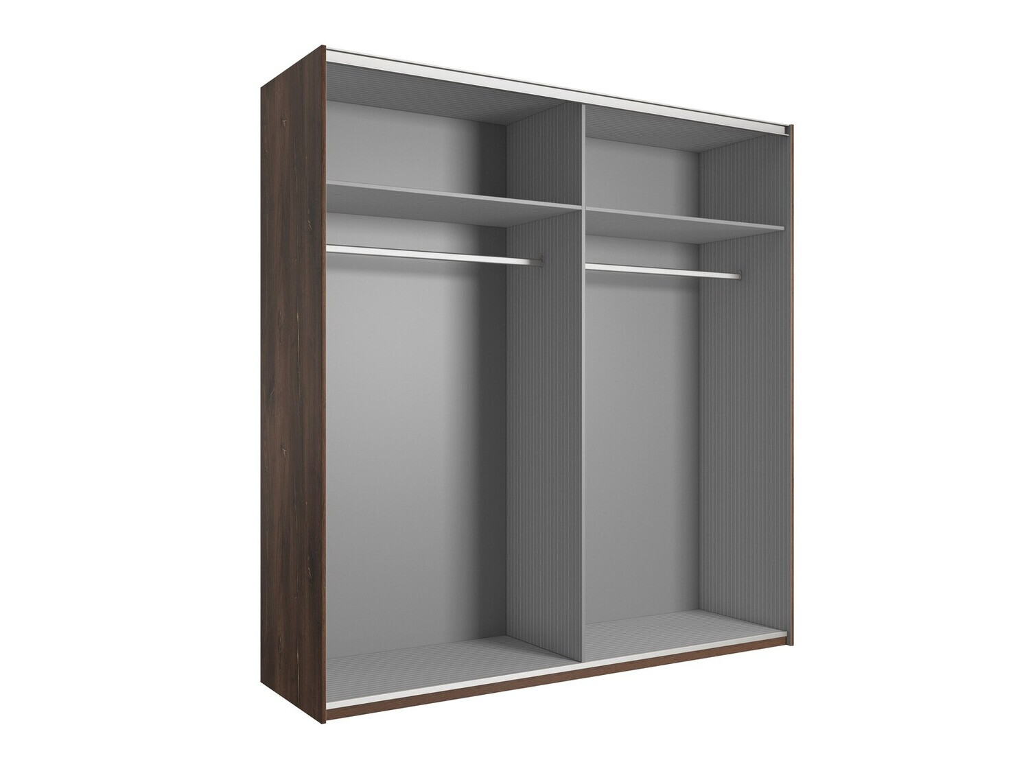 Armoire Felelie 100 (Chêne Flagstaf foncé + Cuivre)