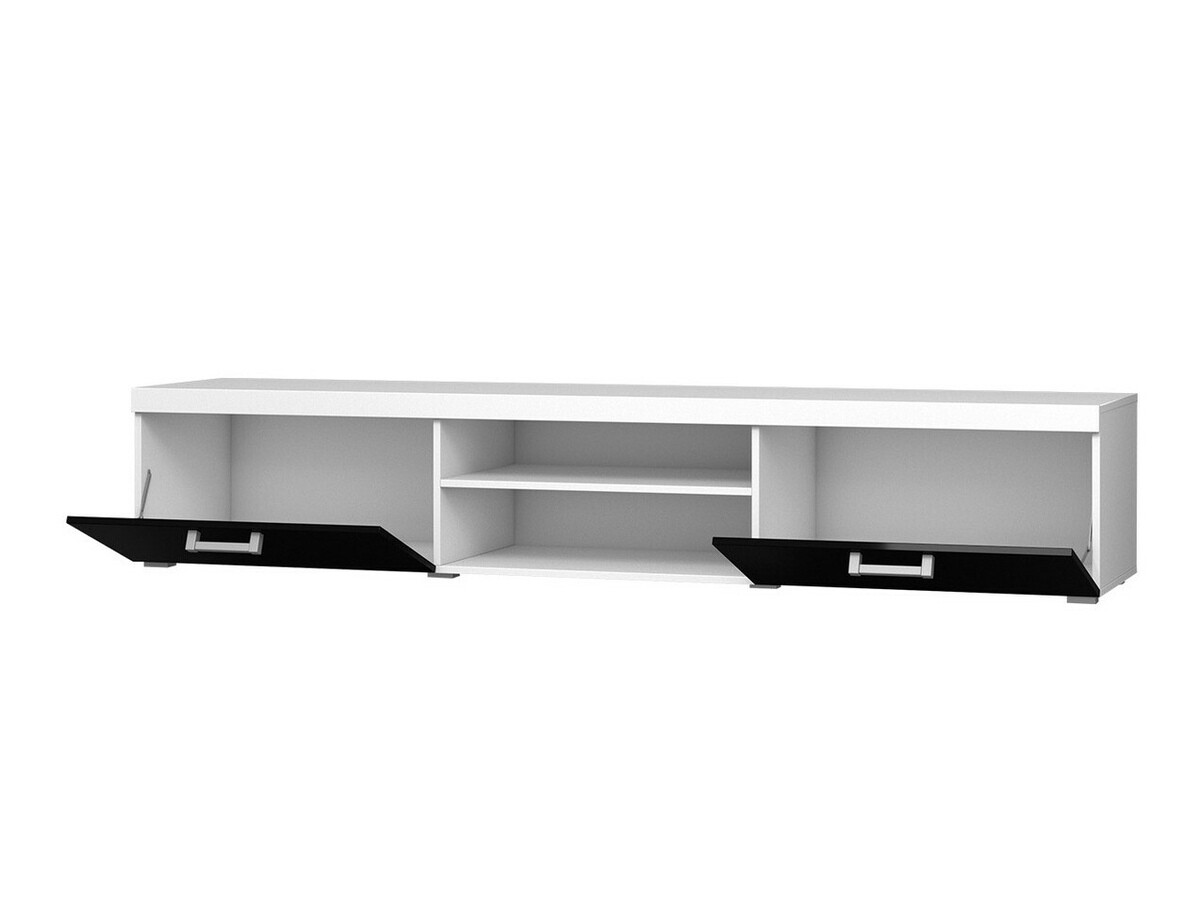 Ensemble de salon Odebeli 106 (Blanc + Blanc brillant)